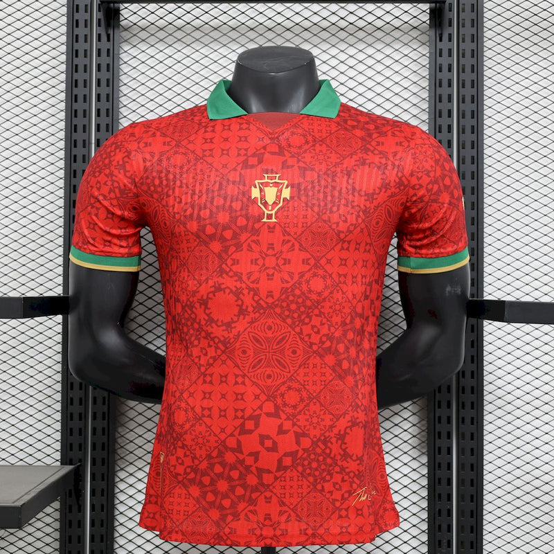 Camisa Portugal Red Edição Especial 24/25 - Versão Jogador